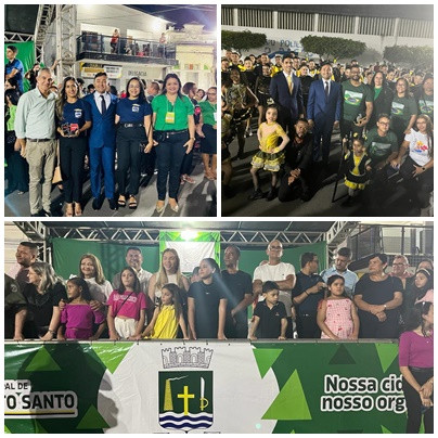 Desfile da semana da pátria em Cruz do Espírito Santo